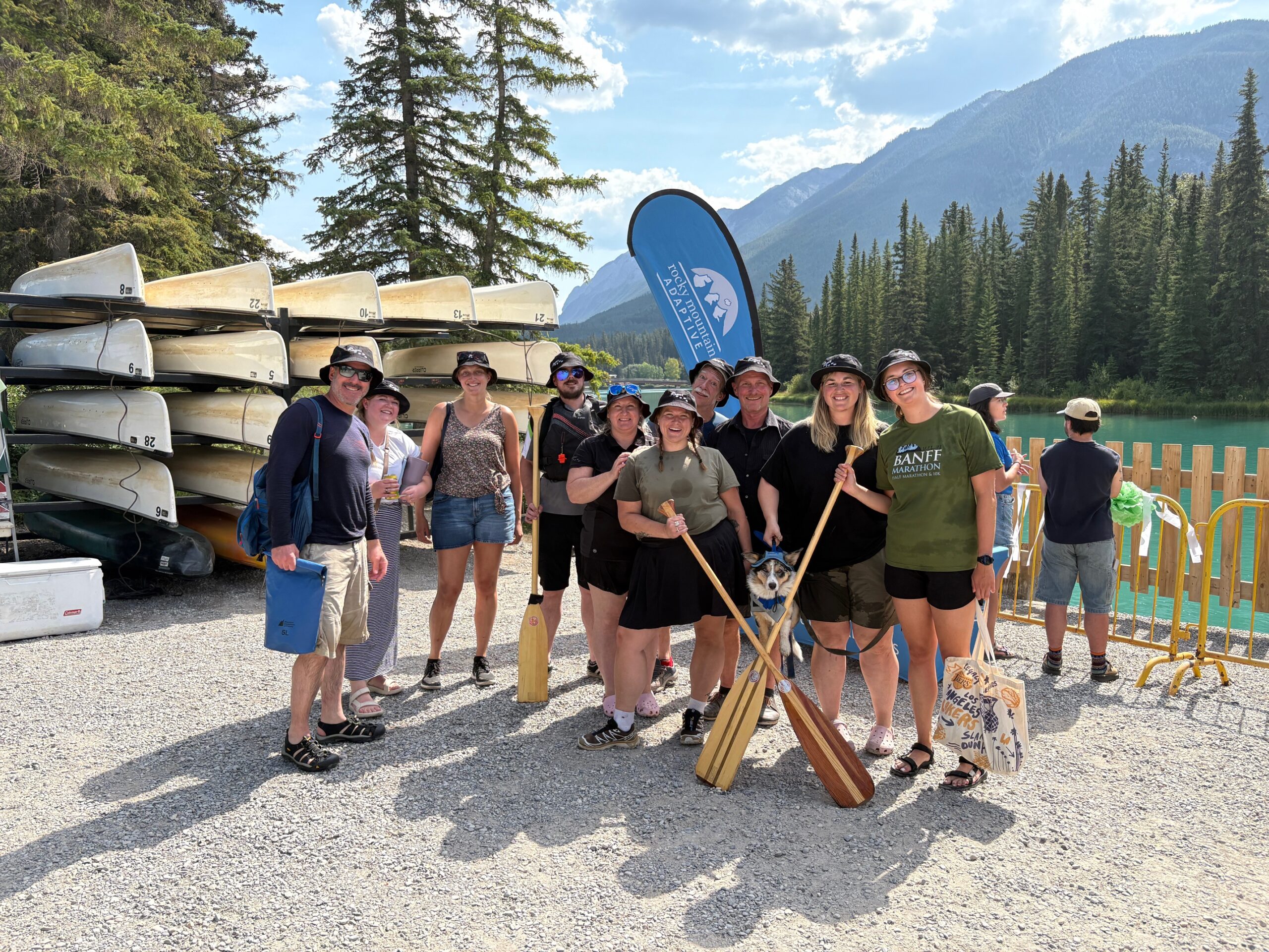 Roam Staff Take 2nd Place in Canoe for a Cause